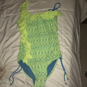 Ruffles One Piece Swimsuit